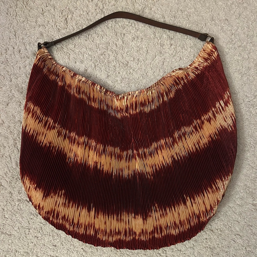 NWOT Free People Piper Plisse Tote Bag